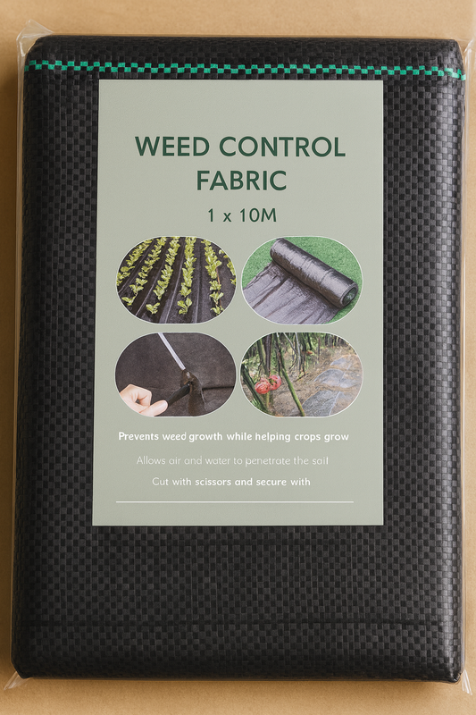 Woven Weed Barrier Fabric – Heavy-Duty, Permeable, UV-Stabilised