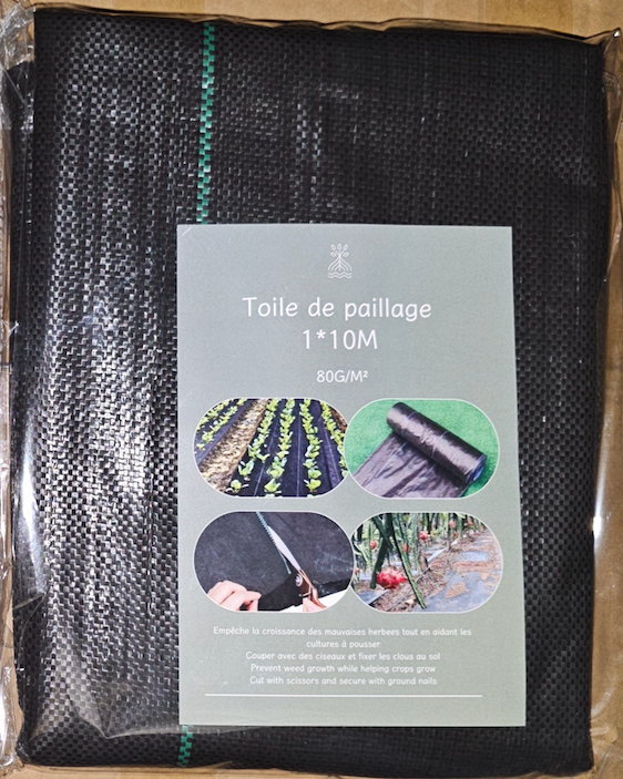 Woven Weed Barrier Fabric – Heavy-Duty, Permeable, UV-Stabilised