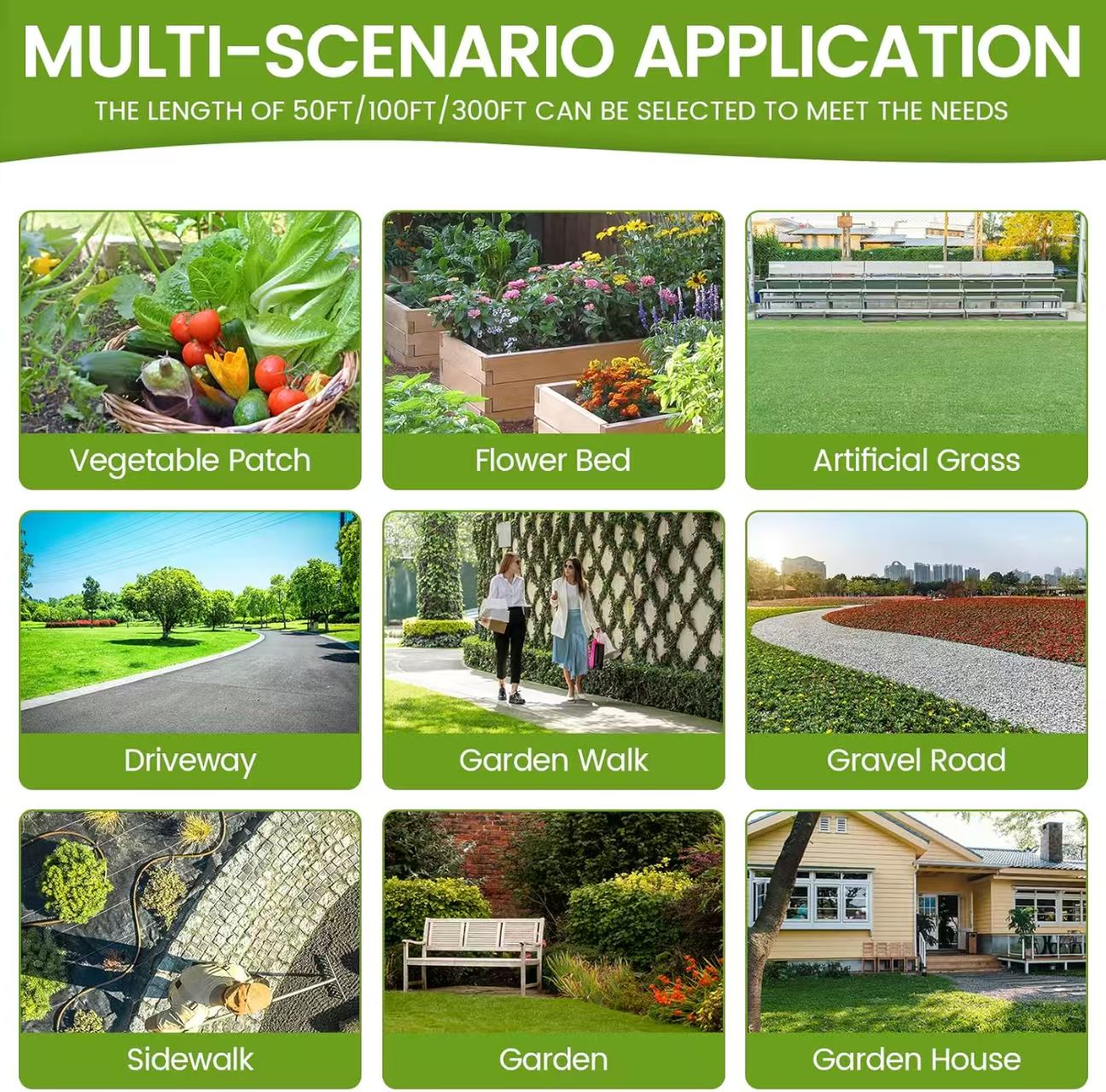 Woven Weed Barrier Fabric – Heavy-Duty, Permeable, UV-Stabilised