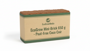 Coco Coir Brick 650g (Available in 3, 6, and 12-Pack Bundles)