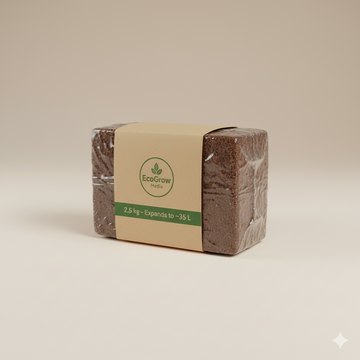 Coco Coir Brick 2.5kg + Perlite 1kg Combo
