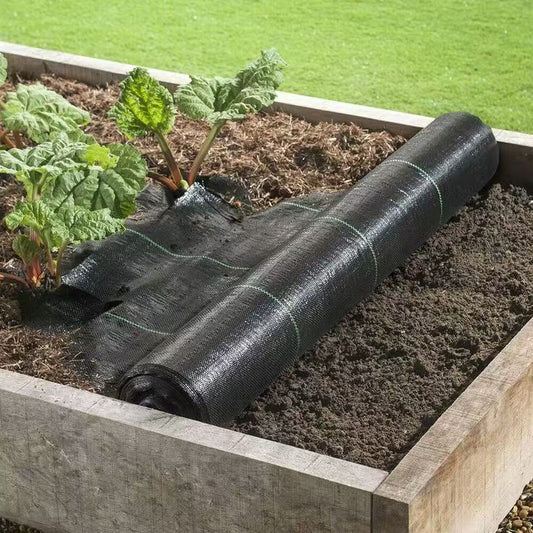 Woven Weed Barrier Fabric – Heavy Duty Ground Cover for Garden & Landscaping